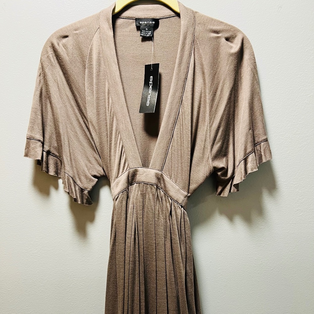 🤎SPENSE EMPIRE WAIST DRESS NWT